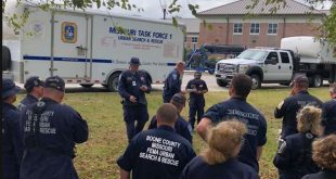 Missouri Task Force 1 in North Carolina before Hurricane Florence