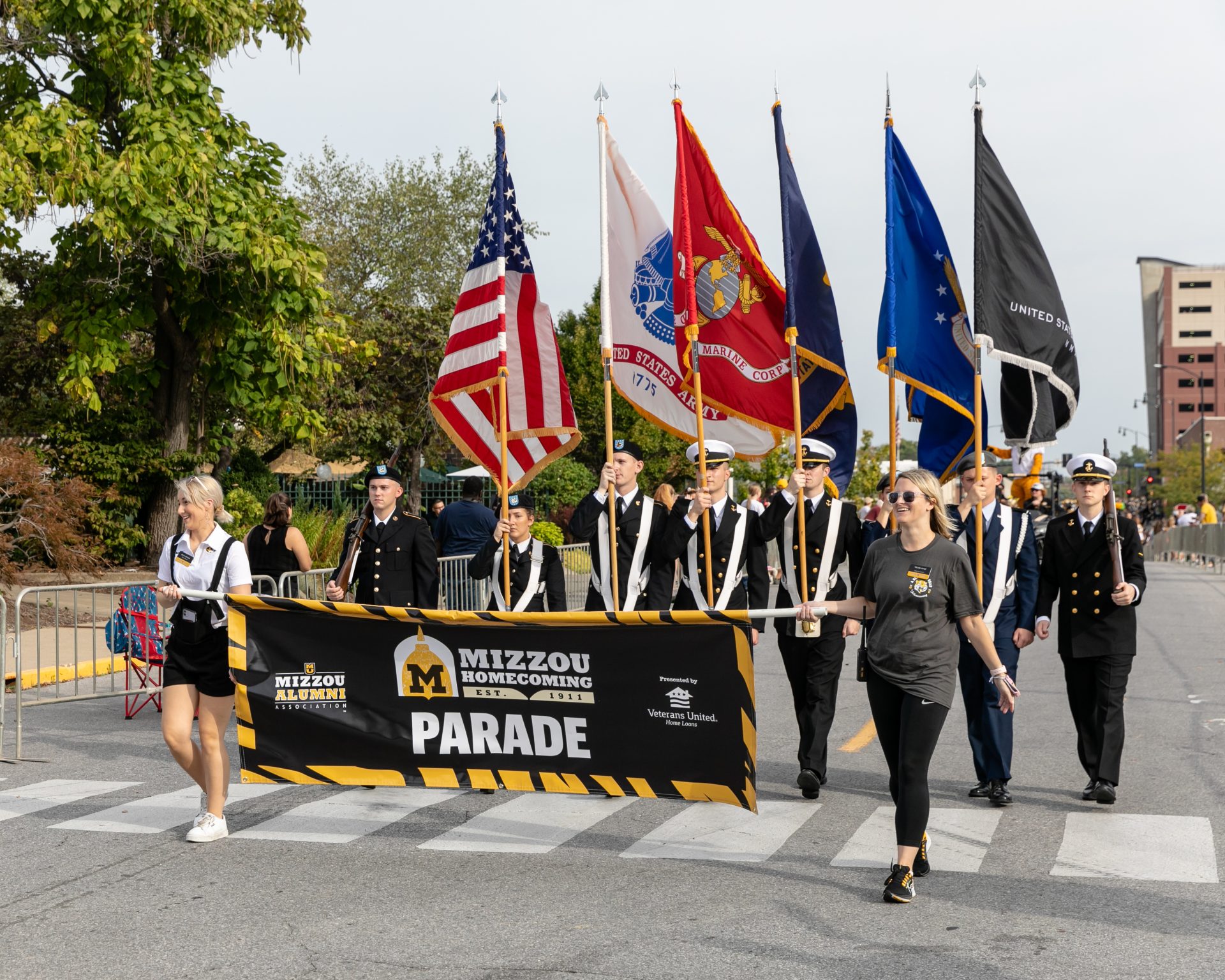 Mizzou parade usually attracts 40,000 spectators 93.9 The