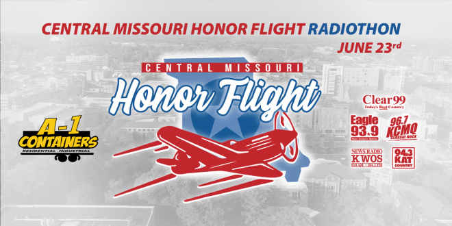 93.9 The Eagle’s Central Missouri Honor Flight Radiothon