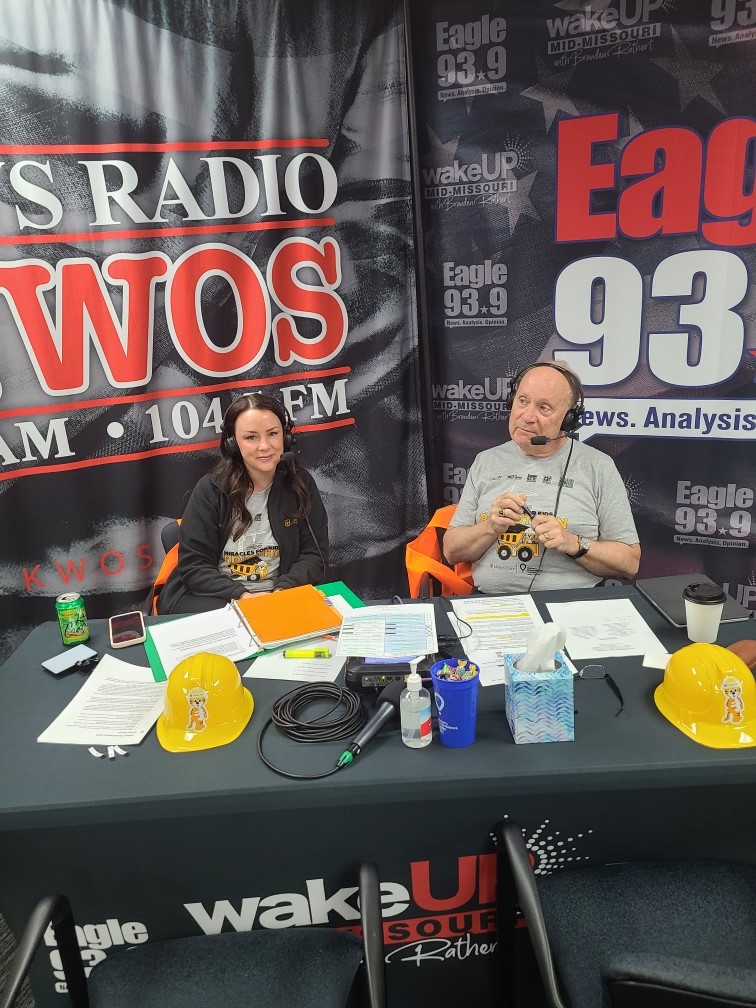 18th annual 939 the Eagle Missouri Credit Union Miracles for Kids Radiothon is underway