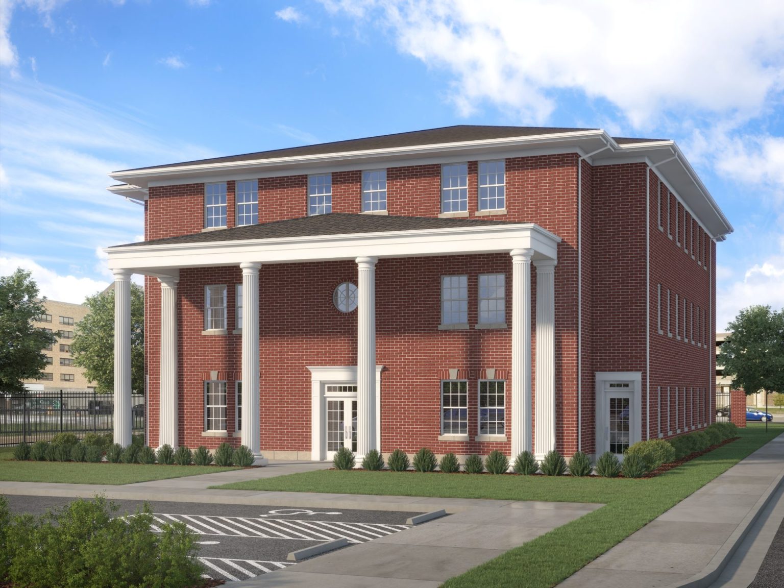fisher house rendering