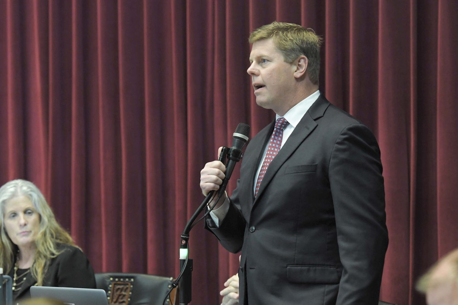 speaker plocher on floor