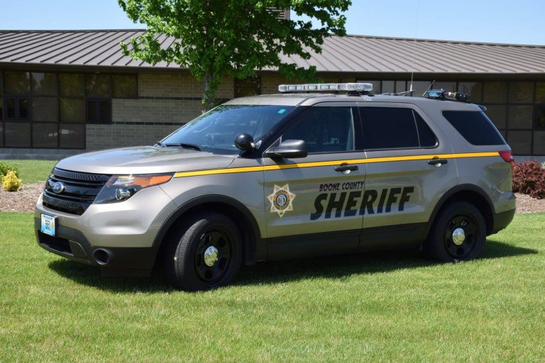 boone county sheriff vehicle