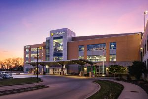 exterior morning sunrise photo of capital regional medical center.