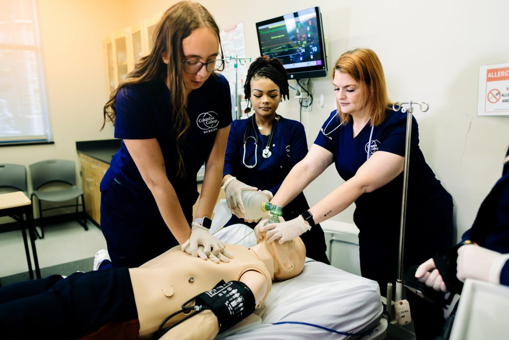 2024 nursing students photos by abigail wade